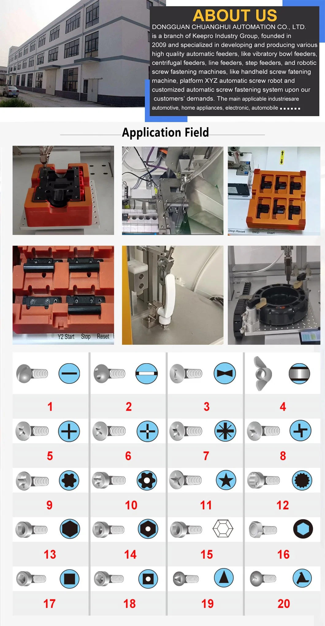 Screw Pick & Place Type Feed Automatic Screw Locking Machine