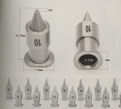 Automatic Glue Dispenser Nozzle 0.1 0.2 0.3 0.5 0.4 of Stainless Steel