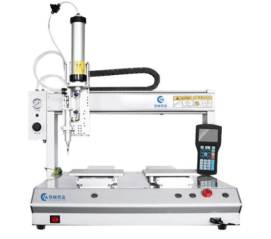 Hochwertige Desktop-LED-Automatik-Kleber-Dosiermaschine, Heißkleber-Dosiermaschine
